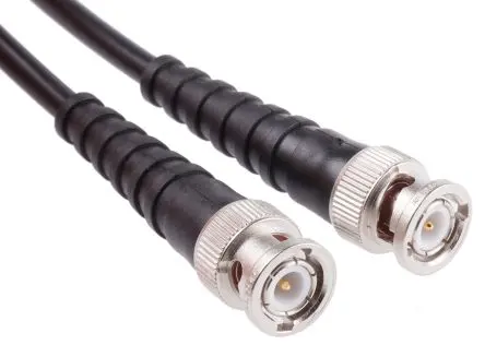 Produktfoto 1 von Telegärtner BNC RG58C/U Koaxialkabel, Abgeschlossen, 50 Ω, 2 m, Aussen ø 14.6 mm Außen-ø , Schwarz