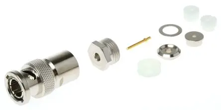 Produktfoto 1 von Telegärtner BNC Stecker BNC-Steckverbinder BNC-Steckverbinder, Kabel, für RG179B/U-Kabel, 75 Ω Klemme, Standard, Gerade