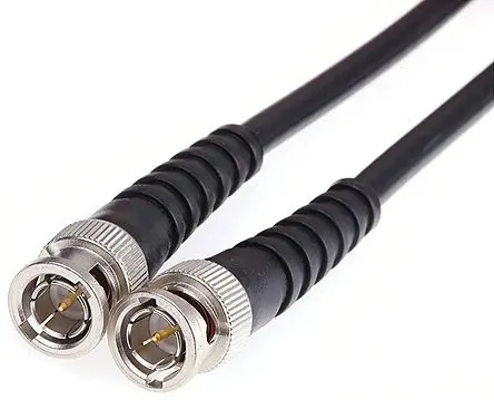 Produktfoto 1 von Telegärtner BNC RG59 Koaxialkabel, Abgeschlossen, 75 Ω, 5 m, Aussen ø 14.6 mm Außen-ø , Schwarz