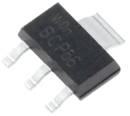Produktfoto 1 von Nexperia Oberfläche Transistor NPN 80 V / 1 A, SOT-223 4-Pin