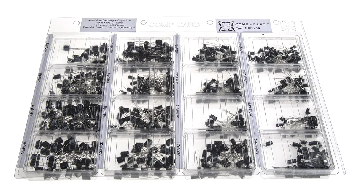 Nova Aluminium, Durchsteckmontage Kondensator-Kit, 655-teilig
