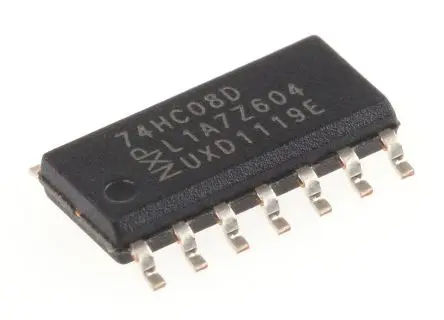 Produktfoto 1 von Nexperia Logikgatter, 4-Elem., UND, HC, 5.2 mA, 14-Pin, SOIC, 2