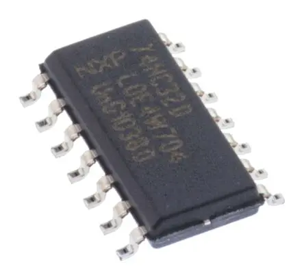 Produktfoto 1 von Nexperia Logikgatter, 4-Elem., ODER, HC, 5.2 mA, 14-Pin, SOIC, 2