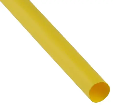 TE Connectivity RNF-100 Wärmeschrumpfschlauch, Polyolefin Gelb, Ø 12.7 mm Schrumpfrate 2:1, Länge 1.2m