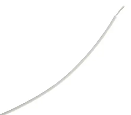 Produktfoto 1 von TE Connectivity M22759 Schaltdraht, 22 AWG 100 m Weiß Ø 1.09 mm 19 Litzen Ethylen-Tetrafluorethylen