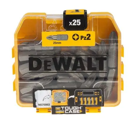 Produktfoto 1 von DeWALT PZ2 Schraubbit, 25-teilig