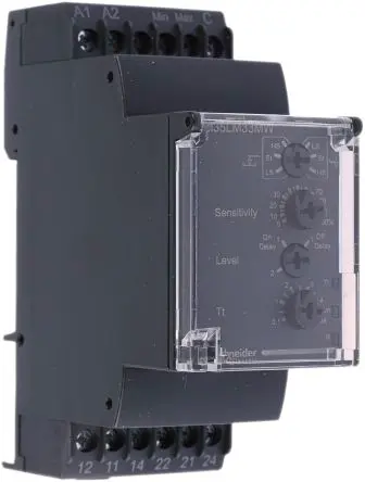 Produktfoto 1 von Schneider Electric Harmony Control Überwachungsrelais 1-phasig, 2-poliger Umschalter DIN-Hutschiene