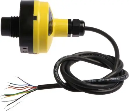 Produktfoto 1 von Flowline EchoPod Ultraschall-Füllstandsensor Füllstandssensor Ultraschall mit 1.2m Kabel Vertikal bis 2bar -35°C / +60°C