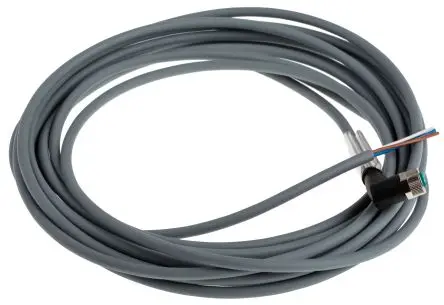 Produktfoto 1 von Pepperl + Fuchs V31-WM-5M-PUR, 4-polig Sensor-Betätigungselementkabel, Rechtwinklig Buchse / Nicht abgeschlossen, Länge