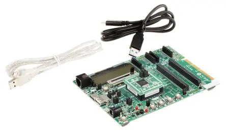 Produktfoto 1 von Microchip Entdecker 16/32, Entwicklungskit Entwicklungskit PIC16/32 PIC PIC24FJ1024GB610