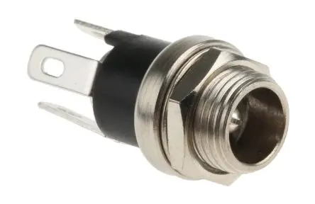 Produktfoto 1 von Lumberg 16 Gerade DC Buchse DC-Buchse Neusilber 500mA 12.0V / Außen 5.6 mm Außen-ø x 13.2 mm, 2.1 mm Stift,