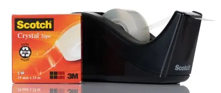 Produktfoto 1 von 3M Klebebandabroller & Klebeband, für 19 mm Bandbreite