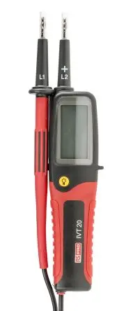 Produktfoto 1 von RS PRO IVT-20 LCD Spannungsprüfer, 750V ac/dc max. Durchgangsprüfung Batterie Tensilica LX6