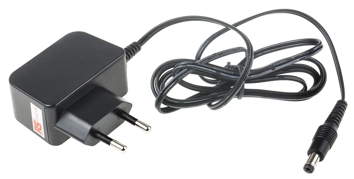 Produktfoto 1 von RS PRO Steckernetzteil AC/DC-Adapter 7.5W, 100V ac, 9V dc / 840mA, Universal-Stecker