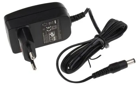 Produktfoto 1 von RS PRO 24 W HNP24 1 AC/DC-Adapter 2.1 x 5.5 x 10 mm Mittenkontakt positiv Typ C 2 A, 12V dc