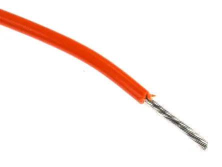 Produktfoto 1 von Alpha Wire Hookup Wire PVC Schaltdraht, 18 AWG 305 m Orange Ø 2.01 mm 16 Litzen Polyvinylchlorid