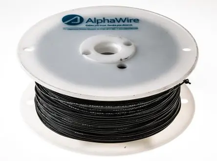 Produktfoto 1 von Alpha Wire Hookup Wire PVC Umweltbeständige Leitungen 305 m Schwarz 7 Litzen Polyvinylchlorid