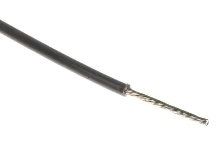 Produktfoto 1 von Alpha Wire Hookup Wire PVC Schaltdraht, 20 AWG 305 m Grau Ø 1.75 mm 10 Litzen
