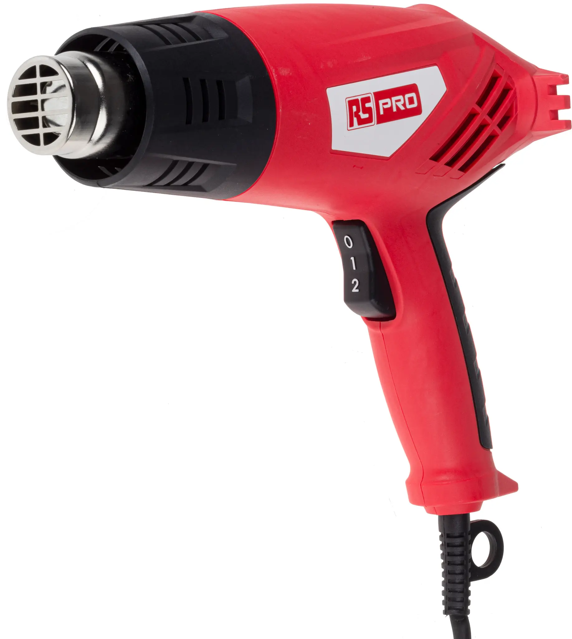 Produktfoto 1 von RS PRO EOT0202 550l/min Heißluftpistole, 1.6kW / 240V, max. 500°C