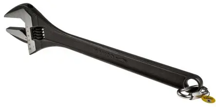 Produktfoto 1 von Bahco Schraubenschlüssel Rollgabelschlüssel, Metall Griff, Backenweite 53 mm, / Länge 455mm