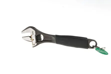 Produktfoto 1 von Bahco Schraubenschlüssel Rollgabelschlüssel, Gummigriff Griff, Backenweite 20 mm, / Länge 158mm