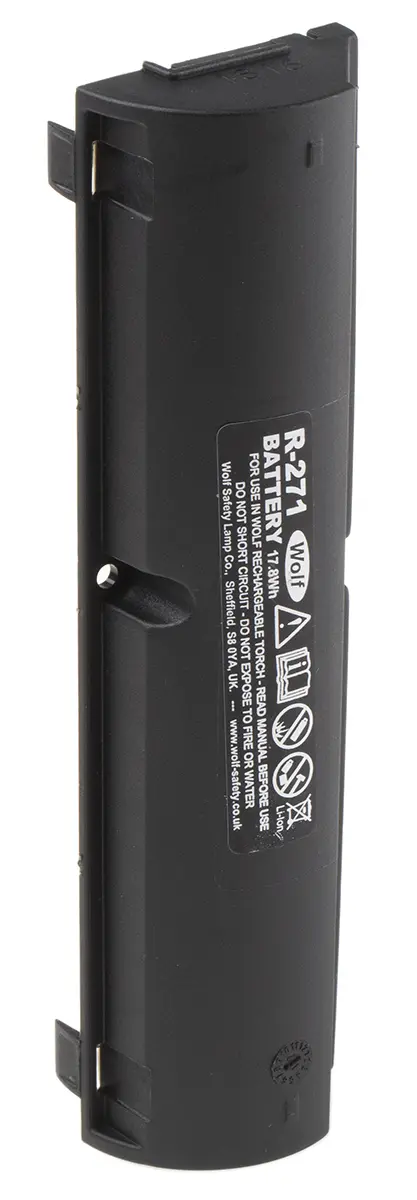 Wolf Safety Wiederaufladbar Taschenlampe Batterie 7.4 V, 2.4 Ah, ATEX, IECEx