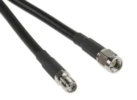 Produktfoto 1 von Siretta SMA RF LLC200A Koaxialkabel, Abgeschlossen, 50 Ω, Aussen ø 4.95 mm Außen-ø , Schwarz