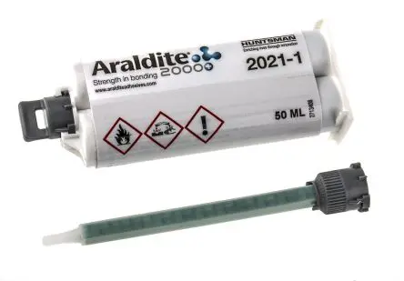 Produktfoto 1 von Araldite 2021-1 Flüssig Grün, Gelb, für Metall, Videosignal, Kunststoff, Klebend, 50 ml