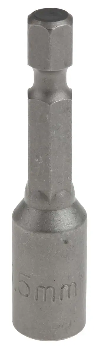 Produktfoto 1 von RS PRO 6.35 mm 5.5 mm Innensechskant Schraubbit, Sechskant Magnet, 1-teilig, 50 mm