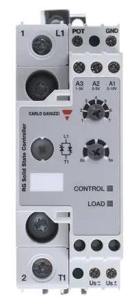 Produktfoto 1 von Carlo Gavazzi RGC1P Leistungsregler DIN-Hutschiene, Panel AC Ausgang/ Analog Eingang 250V Analog