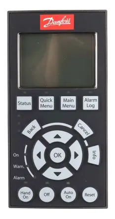 Produktfoto 1 von Danfoss VLT Midi Drive FC 280 Wechselrichter-Zubehör Bedieneinheit, für FC 280 Midi Drive