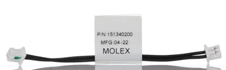 Produktfoto 1 von Molex 2 15134 Platinenstecker-Kabel PicoBlade 2 / PicoBlade Buchse / Buchse, 50 mm
