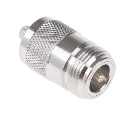 Produktfoto 1 von Telegärtner N Buchse Koaxialsteckverbinder N-Steckverbinder, Kabel, für RG58C/U-Kabel, 50 Ω Crimpbefestigung, Standard,