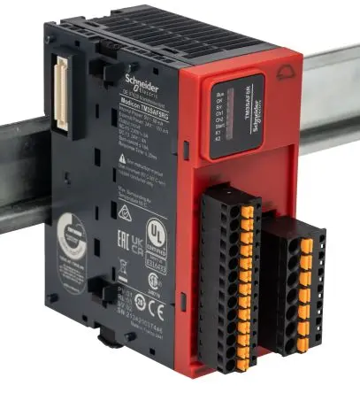 Produktfoto 1 von Schneider Electric Modicon TM Sicherheitsmodul Sicherheitsmodul für TM2xx PLC