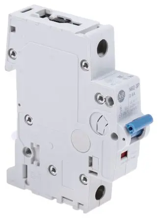 Produktfoto 1 von Allen Bradley 1492-SPM Miniaturüberlastschalter Typ D, Pol 1-polig 5A 277V ac, Abschaltvermögen 10 kA 48 V dc
