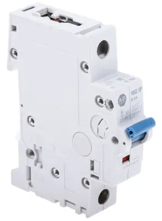 Produktfoto 1 von Allen Bradley 1492-SPM Miniaturüberlastschalter Typ B, Pol 1-polig 2A 277V ac, Abschaltvermögen 15 kA 48 V dc