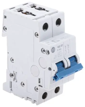 Produktfoto 1 von Allen Bradley 1492-SPM Miniaturüberlastschalter Typ B, Pol 2-polig 10A 480V ac, Abschaltvermögen 10 kA 96 V dc