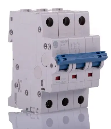 Allen Bradley 1492-SPM Miniaturüberlastschalter Typ D, Pol 3-polig 4A 480V ac, Abschaltvermögen 15 kA 1492-SPM 96 V dc