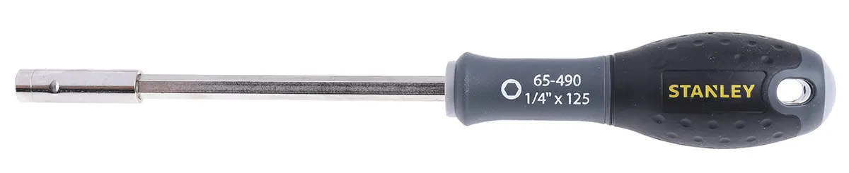 Produktfoto 1 von Stanley 1/4 in Bithalter, Stahl, 125 mm / Klinge 125 mm