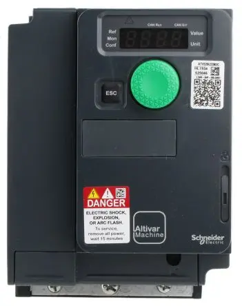 Produktfoto 1 von Schneider Electric ATV320 1-Phasen Antrieb mit regelbarer Drehzahl 2.2 kW 240V 11 A 0.1Hz, 599 Hz
