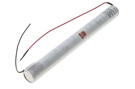 Produktfoto 1 von RS PRO NiCd Akkupack, 5-Zellen 6 V / 1.7 Ah