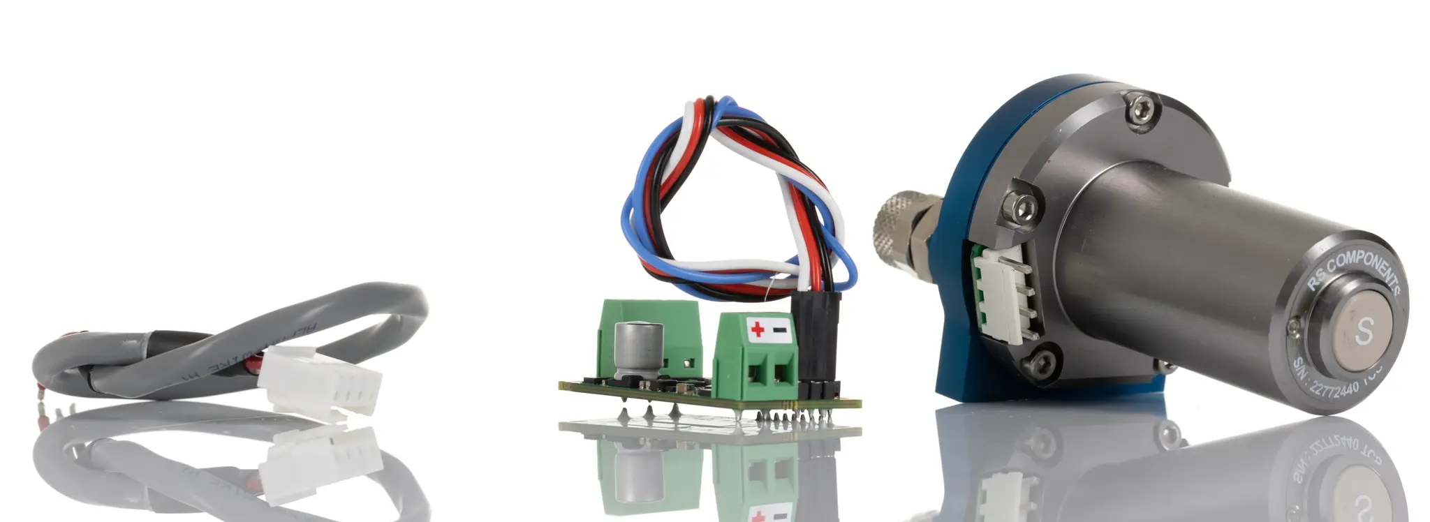 Produktfoto 1 von RS PRO Wasserpumpe, 1500 ml/min max., 88W / 6/28 V 10bar max. Aluminiumeloxal