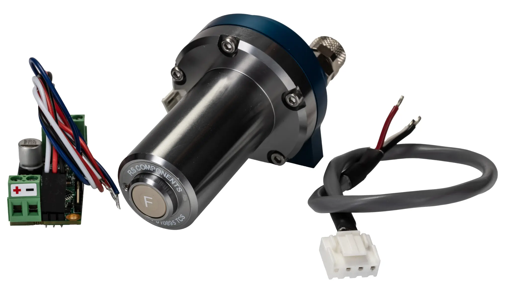 Produktfoto 1 von RS PRO Wasserpumpe, 2500 ml/min max., 100W / 6/28 V 6bar max. Aluminiumeloxal