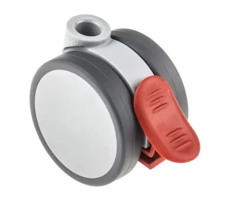 Produktfoto 1 von Tente Drehbar Rolle, Rad ø 55 mm, 80 kg, Ges H. 57 mm, Rad B. 37 mm, Polyamid