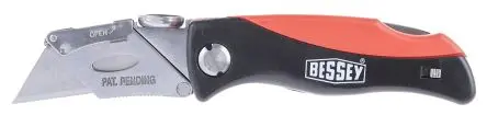 Produktfoto 1 von Bessey DBKPH-EU Sicherheitsmesser, Klappmesser, Gerade Einziehbar