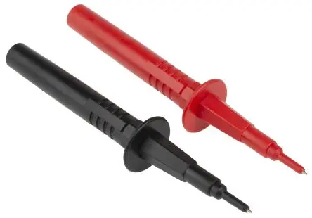 Produktfoto 1 von RS PRO Prüfspitze Rot, Schwarz, 1000V 500mA