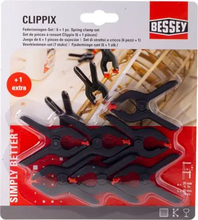 Produktfoto 1 von Bessey Klemme, Klemme, 20 mm x 20 mm