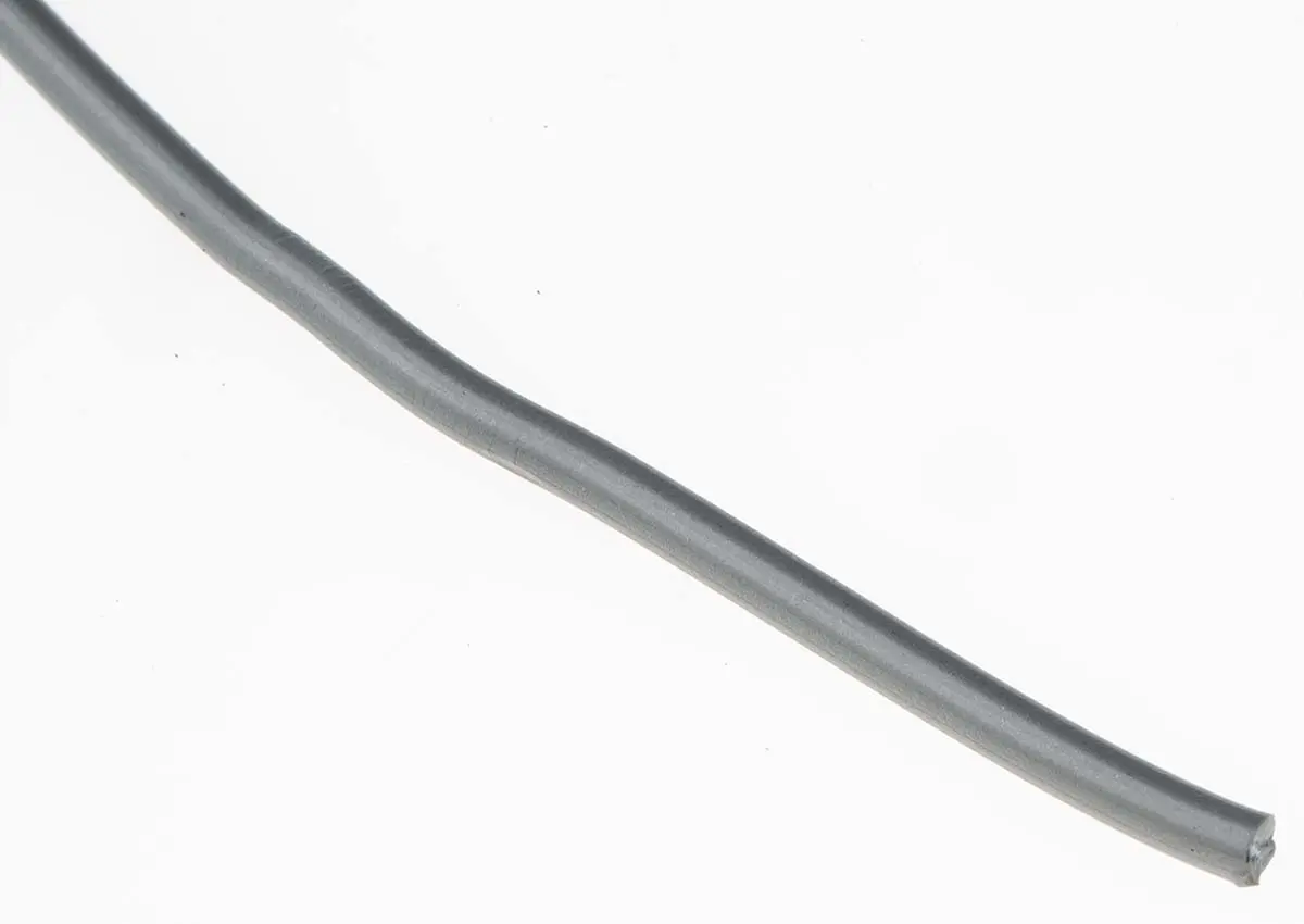 Produktfoto 1 von RS PRO Polymilchsäure 3D-Drucker Filament zur Verwendung mit Gängige Desktop-3D-Drucker, Silber, 2.85 mm, Fused