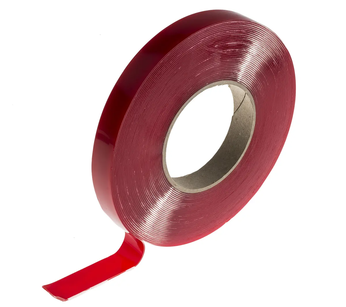 Produktfoto 1 von RS PRO RS PRO Schaum Schaumstoff Klebeband doppelseitig, Lichtdurchlässig, Stärke 1 mm, 19 mm x 14 m