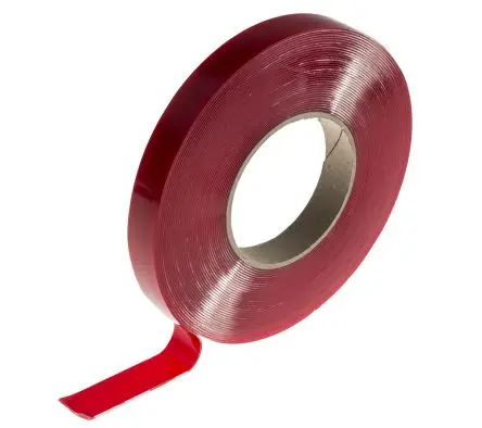 Produktfoto 1 von RS PRO RS PRO Schaum Schaumstoff Klebeband doppelseitig, Lichtdurchlässig, Stärke 1 mm, 19mm x 14 m